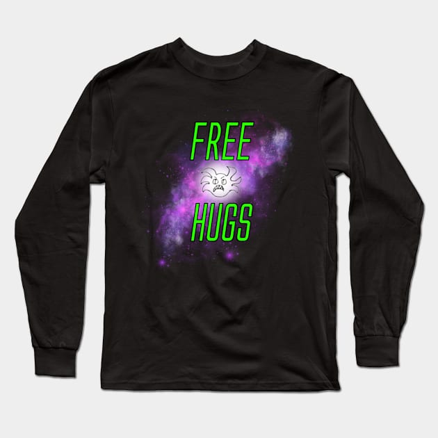 Free Hugs Long Sleeve T-Shirt by Spatski